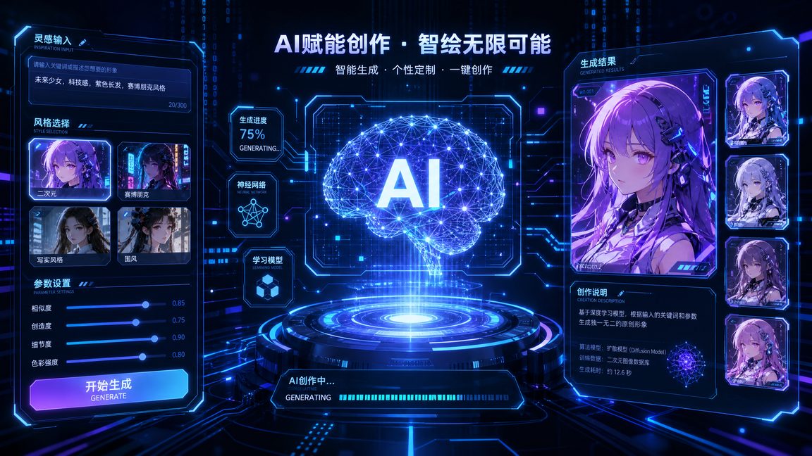 少妇AI赋能动漫创作工具